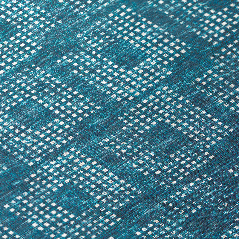 Idalmis Performance Flatweave Chenille Washable Indoor / Outdoor Rug, Rectangle 3' x 5'