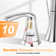 Widespread 2-Handle Bathroom Sink Faucet With Drain Assembly