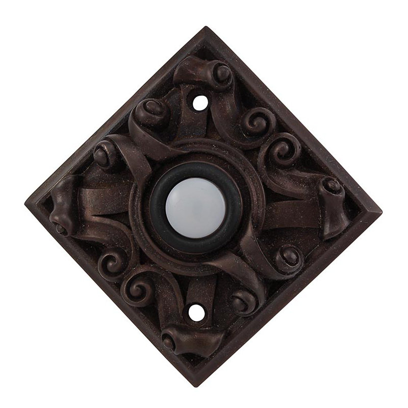 Sforza Push Button, Oil-Rubbed Bronze