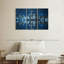 Chicago Night Lights, reproduction d'art sur toile-331400865