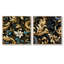 Gregory - Ensemble de 2 collages carrés à formes abstraites-101845542-101845546