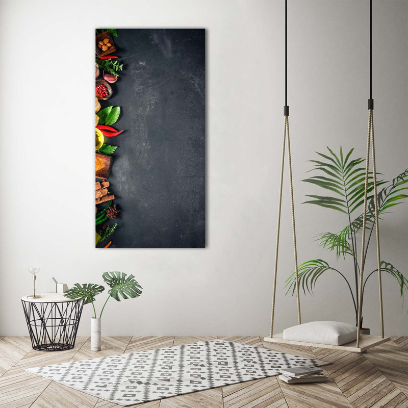 Spices And Herbs - Wrapped Canvas Print