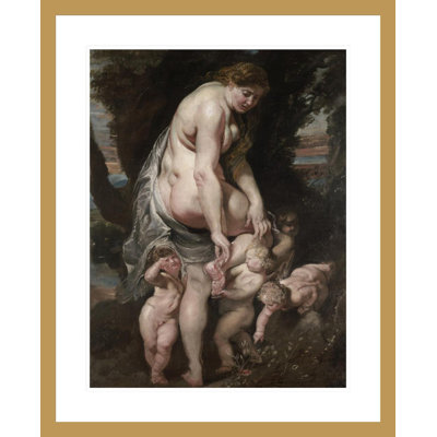 «Venus Wounded by a Thorn» par Peter Paul Rubens, impression giclée sur cadre
