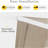  100% Linen Blackout French Door Curtains, Farmhouse Privacy Door Window Covering, Room Darkening Blinds Thermal Insulated Shades for Bedroom, 1 Panel-156940489-156940530