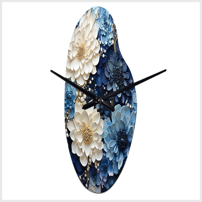 Sculpture horloge murale liquide en forme de spirale I, Moyenne