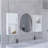 Oba 2-Pc Wall-Mounted Bathroom Medicine Cabinet With Open And Closed Storage-2071774624