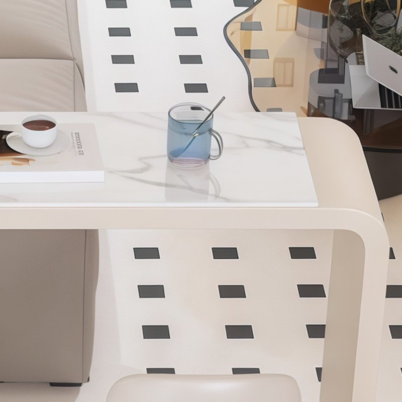 Hage, H 41,3 po x L 15,7 po x l 55,1 po, Blanc, Crème, crème