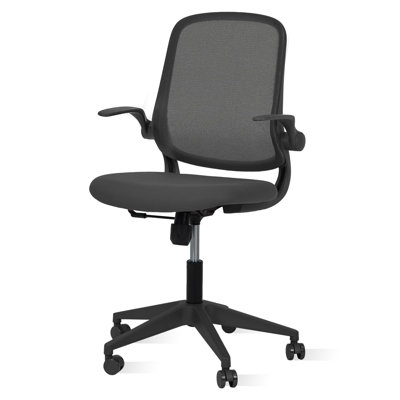 Ergonomic Office Chair with Flip-Up Arms, Mesh Desk Chair, home office chair computer chair ergonomic desk chair lumbar support chair rolling swivel c