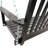 Outdoor Wood Swing Bench With , Hanging . Black, 800 Lbs Capacity, Easy To Assemble In Patio, Garden, Yard, Load Capacity. Assembly For Garden Porch, Backyard