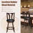 Emillee Swivel Upholstered Counter Stool