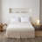 French Linen Wrap Around Bed Skirt with Pleated Corner Drop-135111429-135111428-135111431