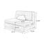Canapé-lit modulaire en velours 43,31 po-130154630