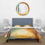 Allée à travers le parc au coucher du soleil d'automne - Ensemble de housse de couette traditionnel - Microfibre de polyester-66389872