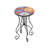 Outdoor Side Table,Colorful+Black