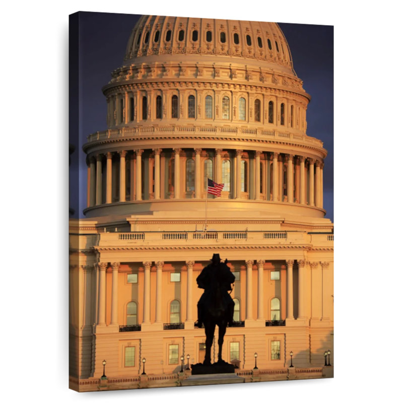 Ulysses S. Grant Memorial, 39" H x 26" W