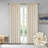 Luxurious Room Darkening Metallic Printed Poly Velvet Rod Pocket/Back Tab Window Panels, 37X84 Inches-428797339-428797338