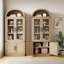 Bibliothèque arquée avec portes-1041195860