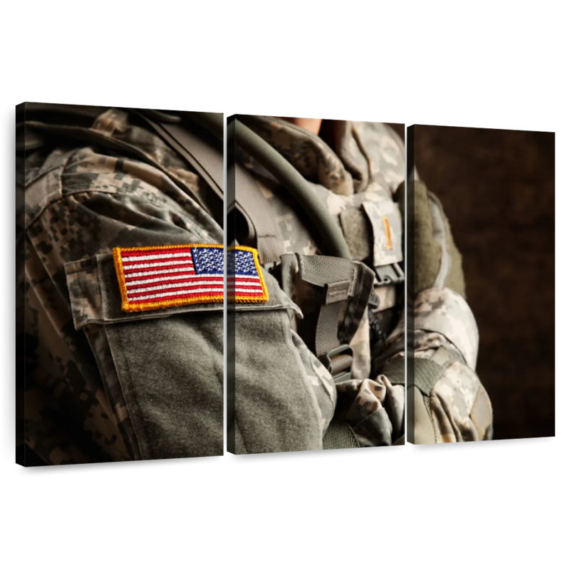Mait Military Soldier Uniform, 28" H x 45" W