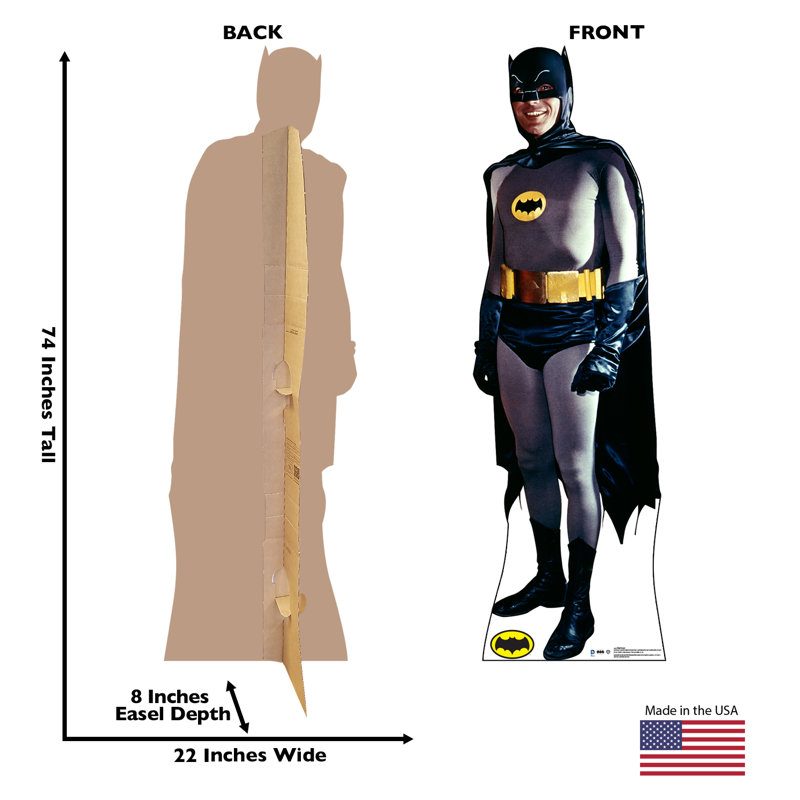 Batman 74'' Superheroes & Villains Cardboard Standup