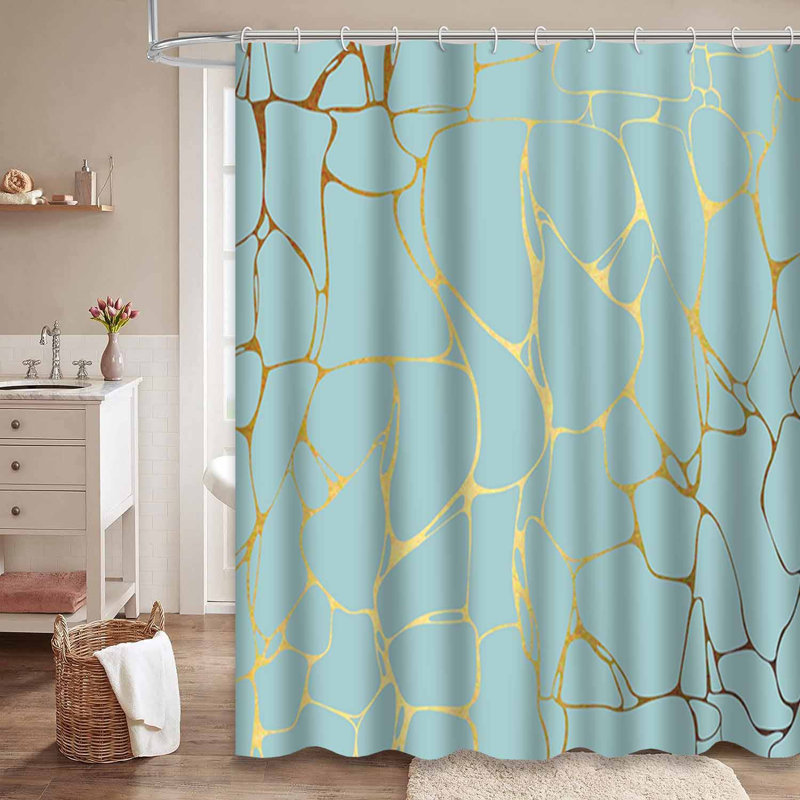 Rideau de douche Delicate, L 72 po x l 78 po