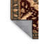 Tapis persan noir lavable à la machine-36508372