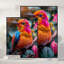 Single Picture Frame LED Illuminated Wall Art Wall Art on Glass / Aluminium-126347842