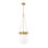 Zella Single Light Glass Dimmable Pendant