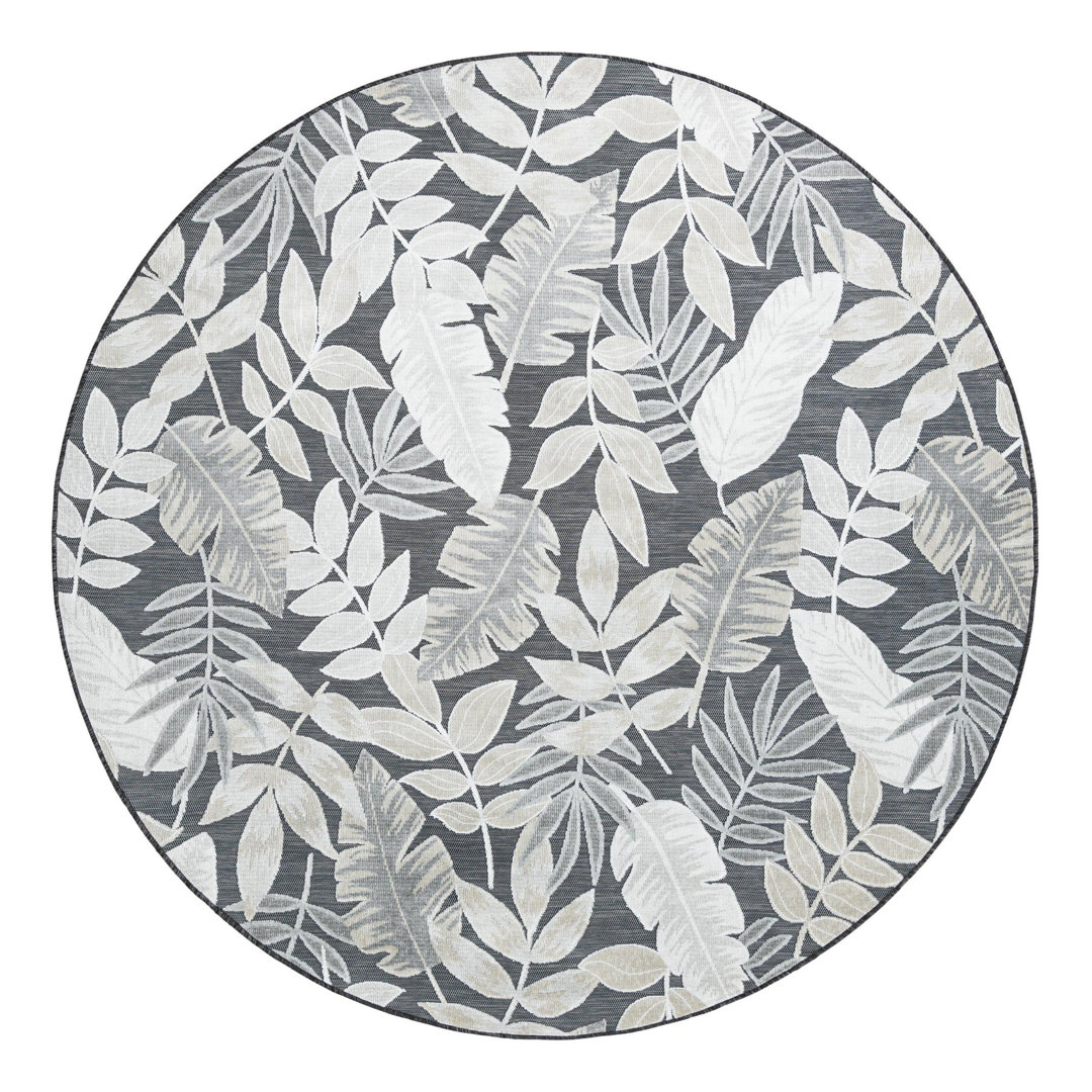 Firman Floral Indoor / Outdoor Rug Beachcrest Home™ Rug 