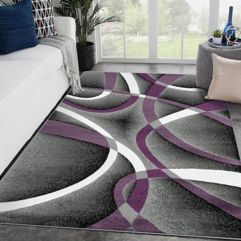 Tobis Abstract Indoor Rug, 5' x 7'