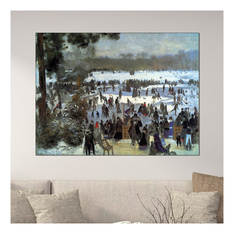 Pierre-Auguste Renoir - Wrapped Canvas Painting, 90cm H x 120cm W x 1.8cm D