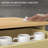HOMCOM Sideboard With Solid Wood Countertop-290908448