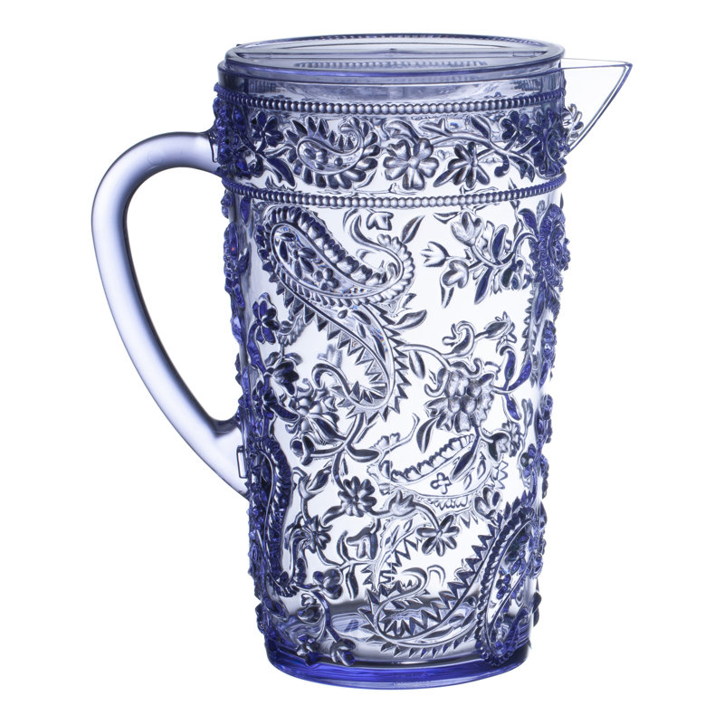 64 oz Talia Paisley Pichet, Mauve