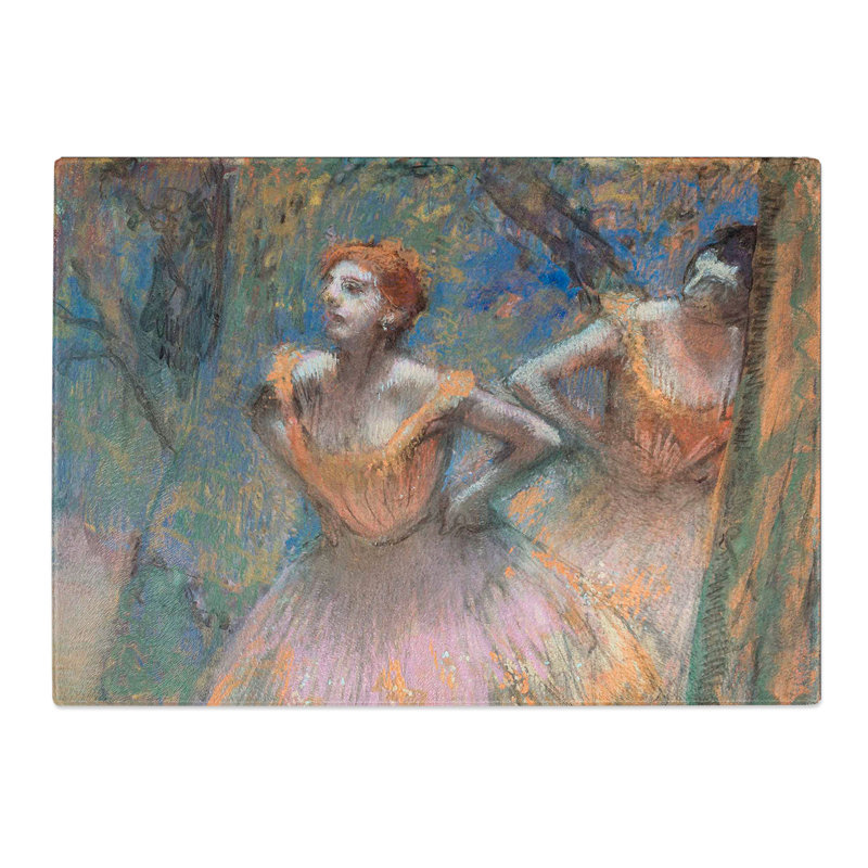 Two Ballet Ballerina Dancers by Edgar Degas Chopping Board, 0.4cm H x 28.5cm W x 39cm L