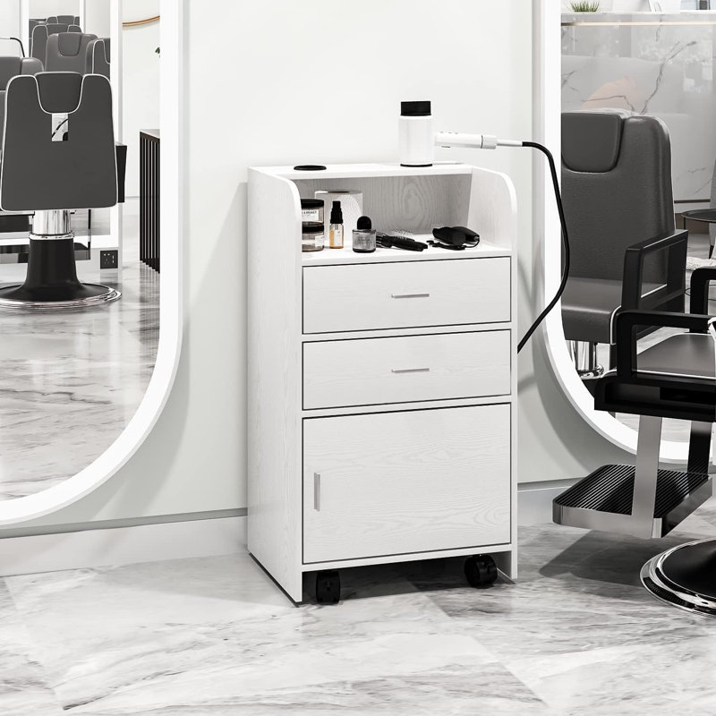 Station de coiffeur Thame, Blanc