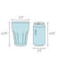 Toile Home Highball Glass 17 oz
