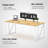 70×30.7 Inch Gaming Desk And Office Work Desk With Deeper Thick Desktop For Home Office, Natural Wood Finish | Gift Idea-1115318052