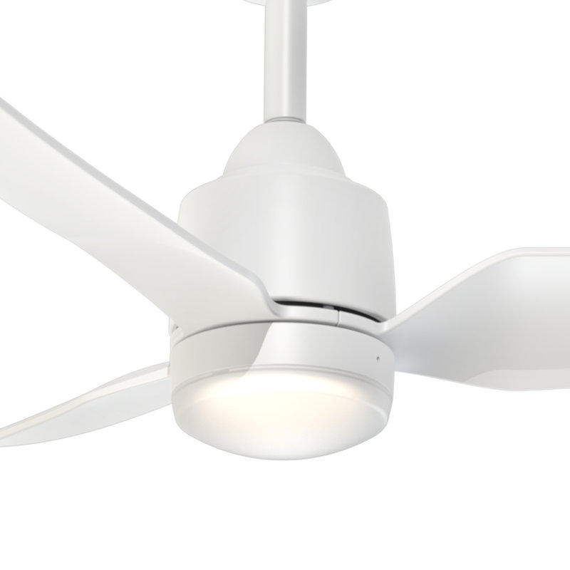 Hugo 42-In Ceiling Fan, White, 42" Wide, White