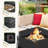 Brufsky 4-Person Wicker Patio Seating Group-897609014
