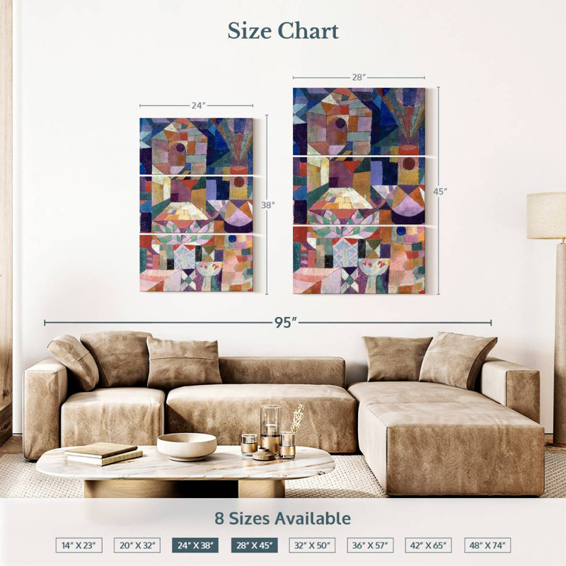 Avery Burggarten, 38" H x 24" W