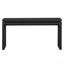 Console Farmhouse - Table d'entrée en bois rétro avec suspension à double panneau