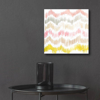 Art mural en verre Ivy Bronx «Colours of the Wind 3» par Kristy riz, 24 po x 24 po