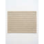 Sandy Beige Marina Stripe Indoor Outdoor Placemat