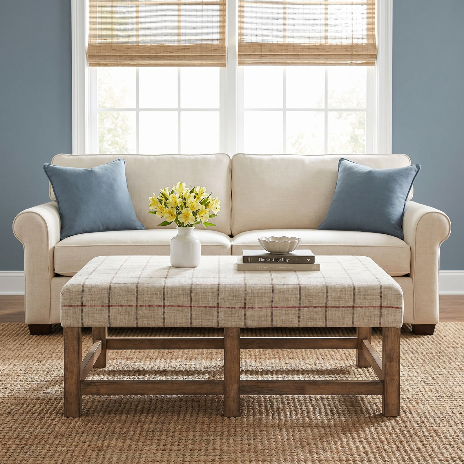 Country Living 48" Oak Coffee Table