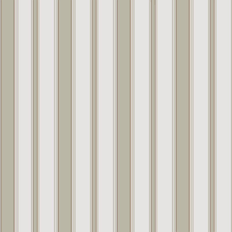Cambridge Striped Wallpaper Roll, Olive