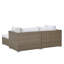 Thecle 229cm Wide Patio Sofa with Cushions