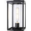 Mickle 6 Inch Outdoor Post Light in Black