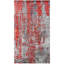 Abstract Area Rug in Red/Gray-287488756