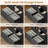 94.5" Office Desk Farmhouse Two Person Desk Double Computer Desk with Storage Shelves-1440760653