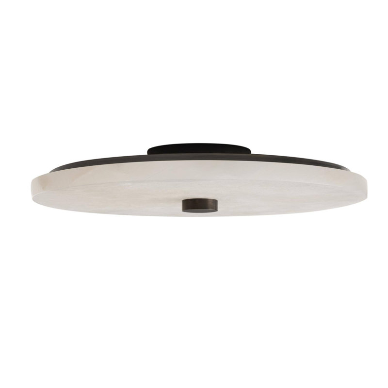 Moers Mini Flush Mount, 3.81" H x 50.8" W x 50.8" D, English Bronze