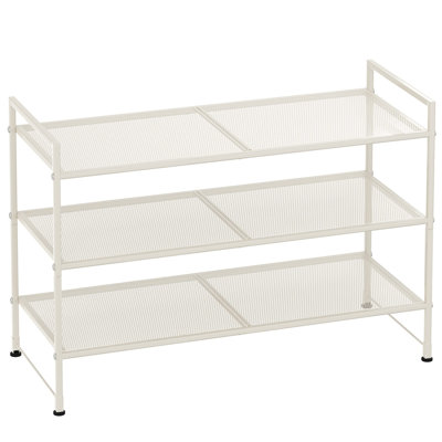 9 Pair Stackable Shoe Rack